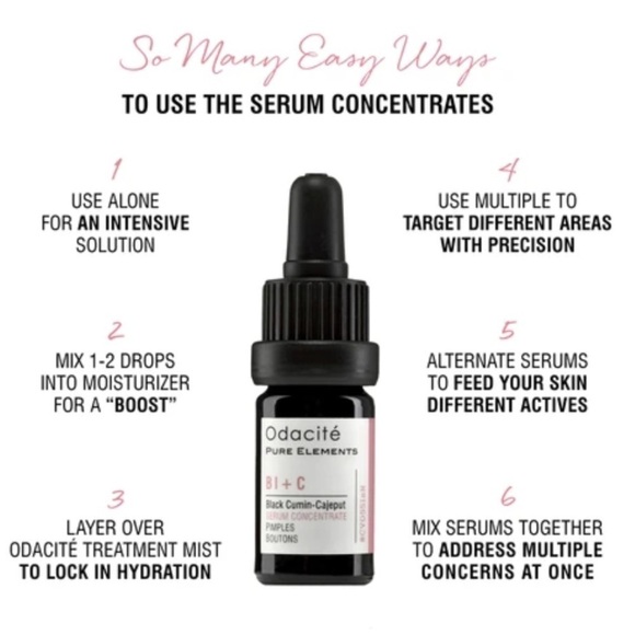ODACITÉ Bl+C Black Cumin-Cajeput Pimples Serum - Picture 3 of 10